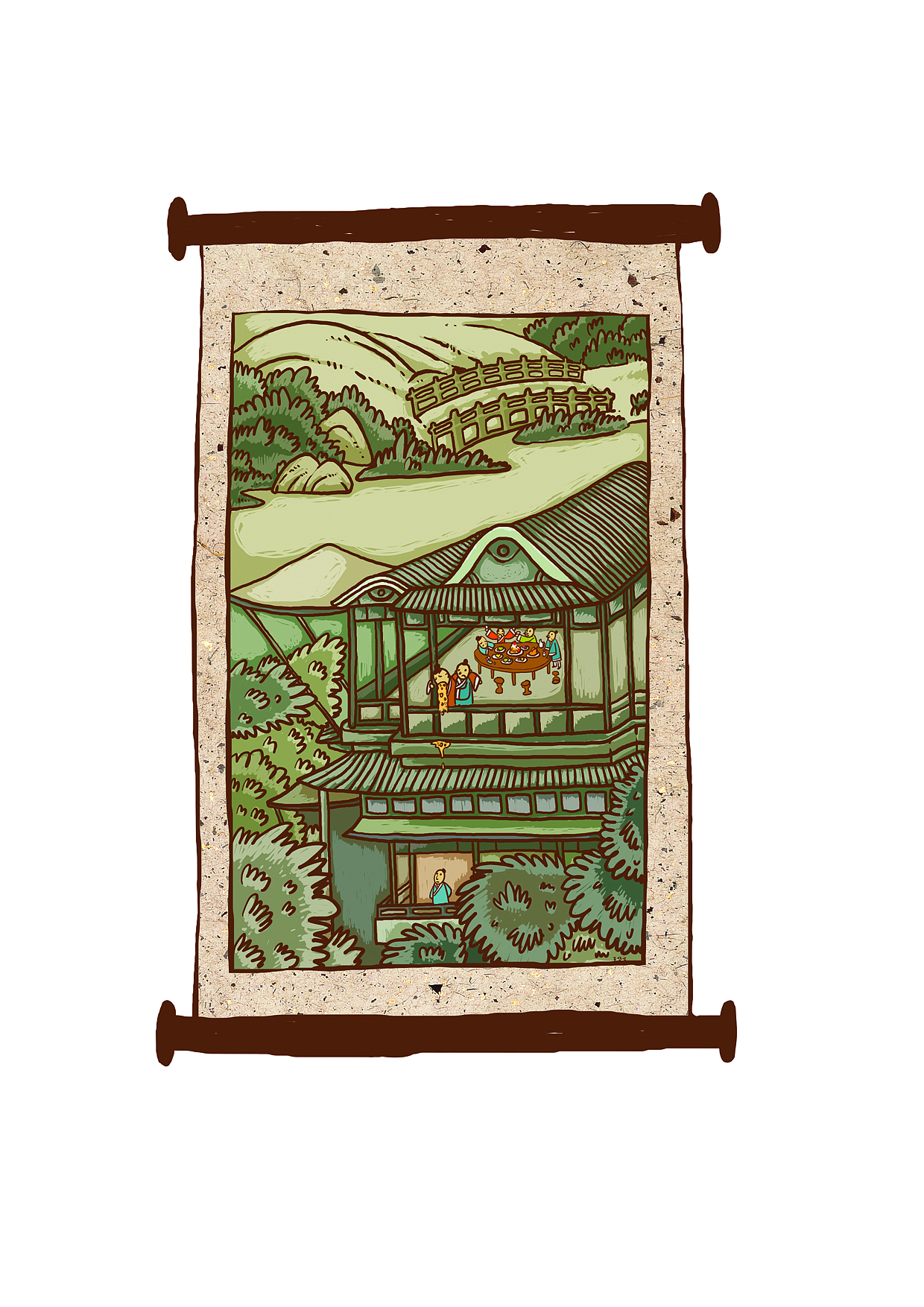 古代类插画 合集一（图ZMjA4OTkxMzY=） - 儿童插画 - 站酷设计师whw131原创素材 - 站酷ZCOOL