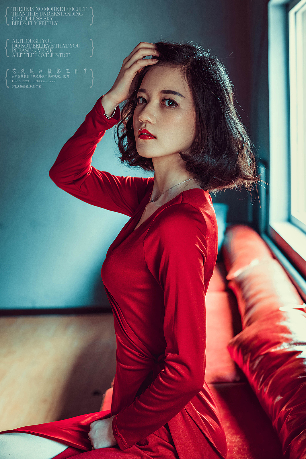 第一次做偏欧美色调的