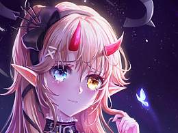 20分钟学会画二次元悲伤小姐姐