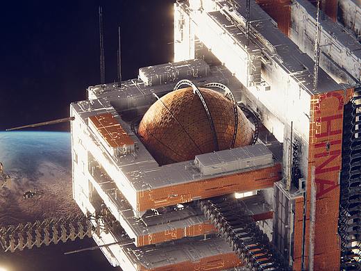 【Unity】空间站