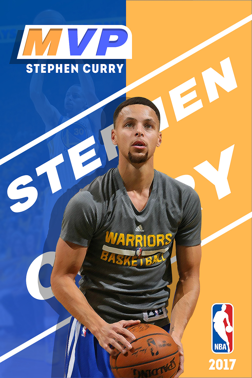 斯蒂芬·库里|平面|海报|阿晨丶_原创作品-站酷zcool