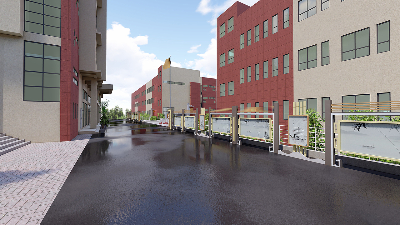 竹韵校园文化（图ZMjIwMjA4Mjc2） - 景观设计 - 站酷设计师森美文化设计原创素材 - 站酷ZCOOL