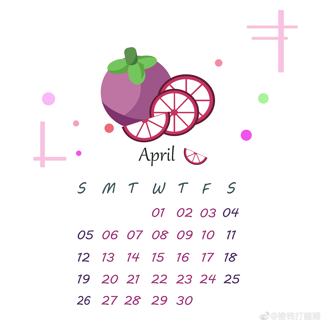 叮 2020年日历请查收（图ZMTY5NDQyNDM2） - 创作习作 - 站酷设计师插画师芙芙原创素材 - 站酷ZCOOL