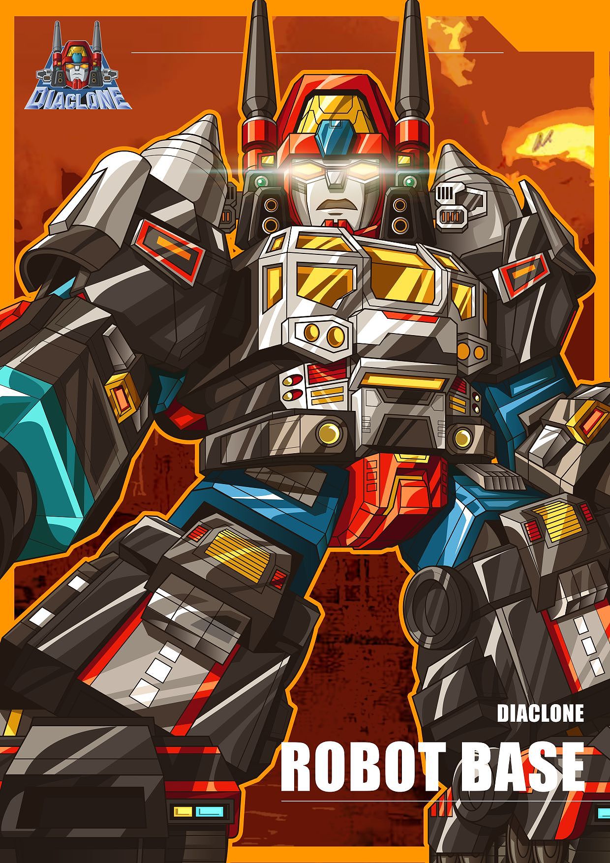 戴亚克隆大基地Q版（图ZMzYyNjYwMDUy） - 商业插画 - 站酷设计师兔子飞过山原创素材 - 站酷ZCOOL