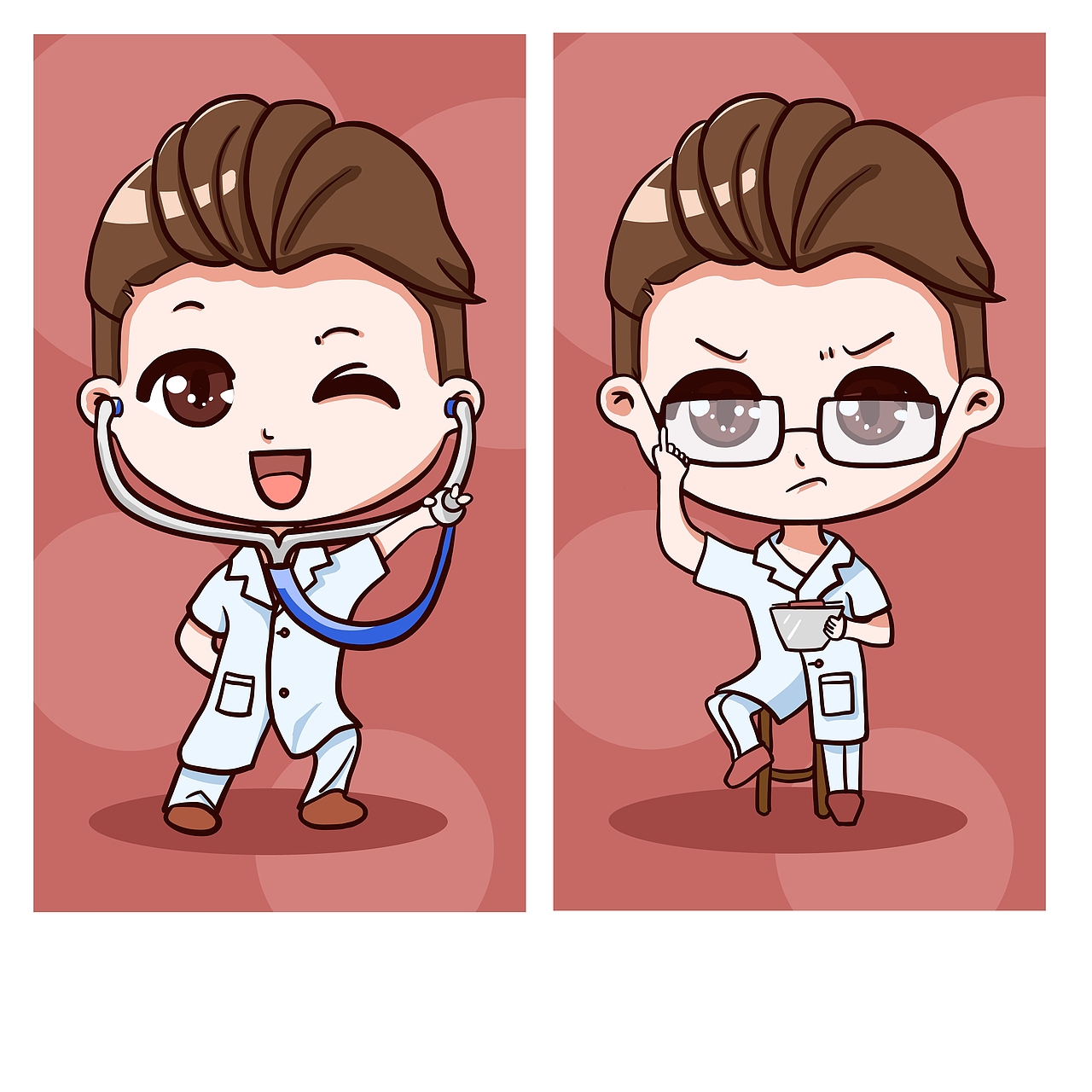 人物ip创作医生人物形象