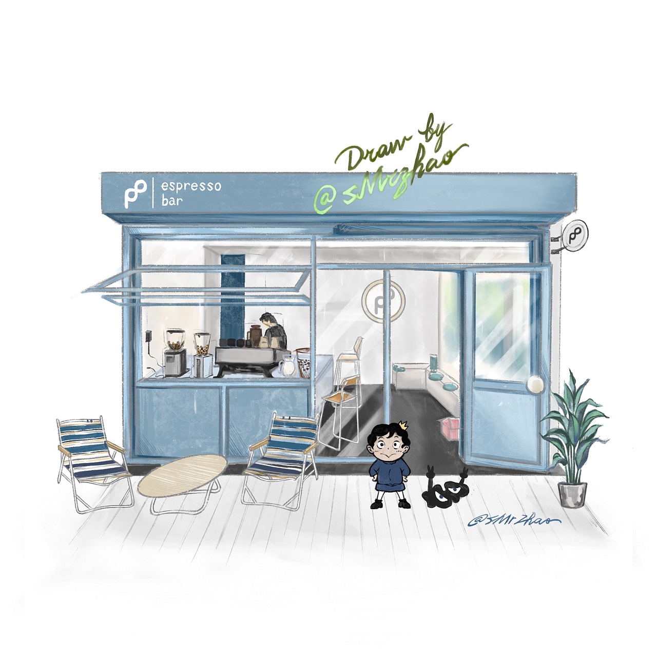 sMrZhao2021小店插画作品合集