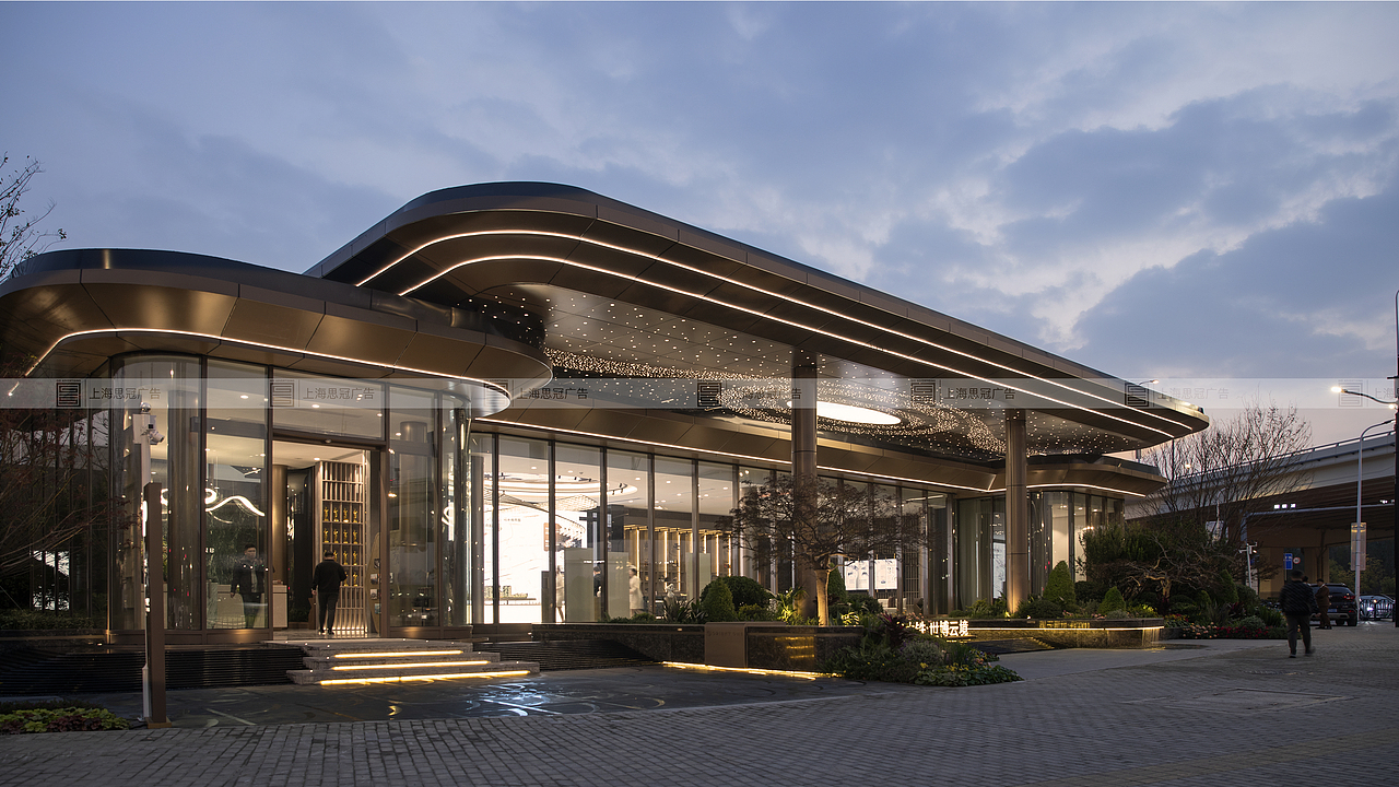 中铁世博云境售楼展厅