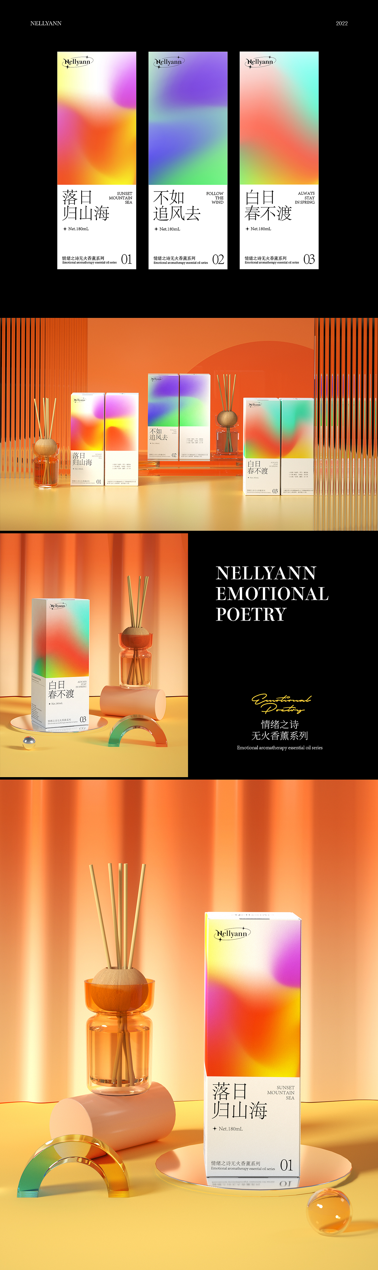 Nellyann丨香薰包装全案设计