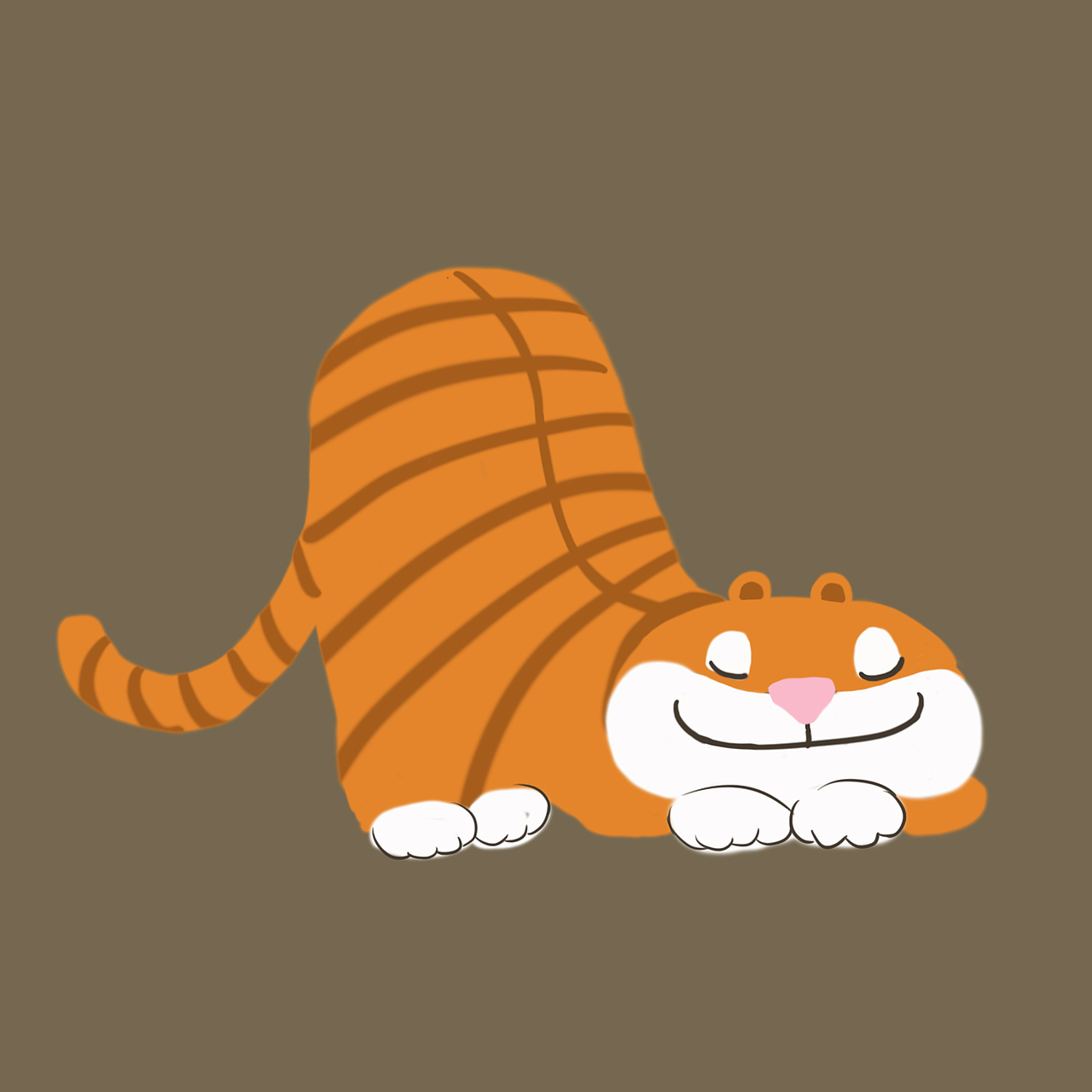 插画练习,人物动物植物