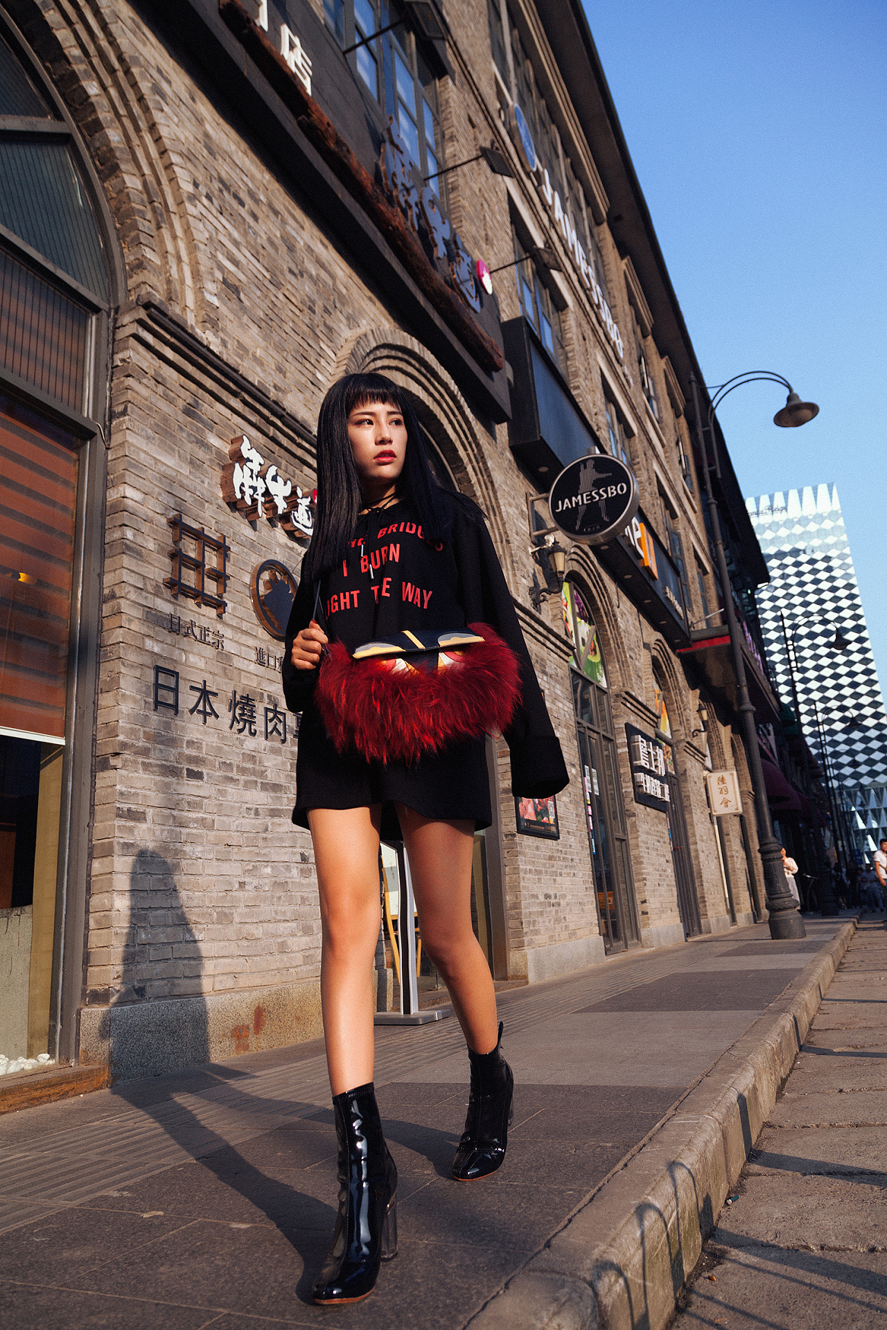 汉街时尚街拍 时尚最时尚