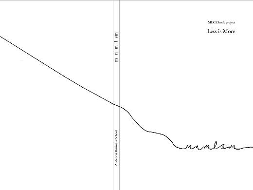 2019 LESS IS MORE BOOK & EVENT PROJECT