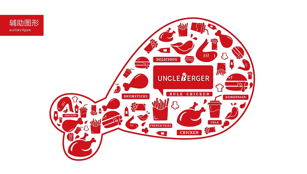 卜格叔叔-炸鸡品牌视觉设计（图ZMjQyMTIxOTI4） - 品牌 - 站酷设计师口天敬言原创素材 - 站酷ZCOOL