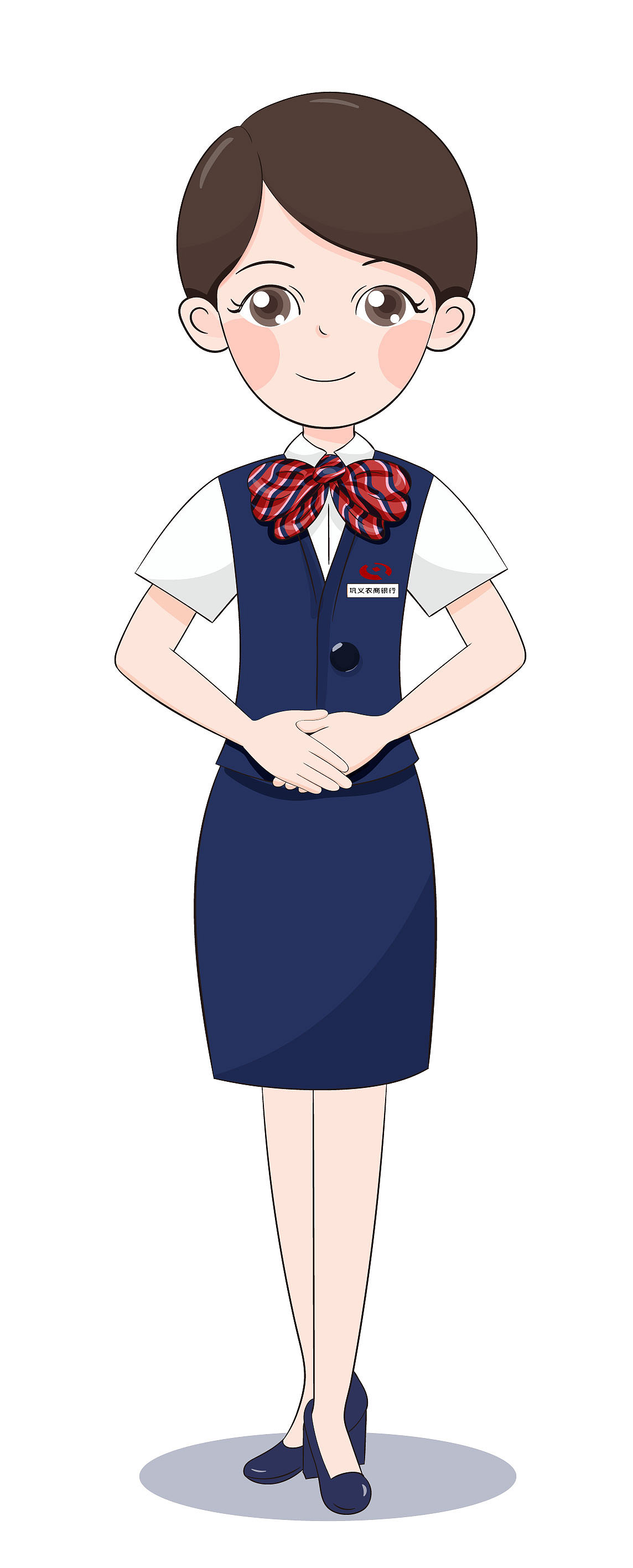 卡通客服形象