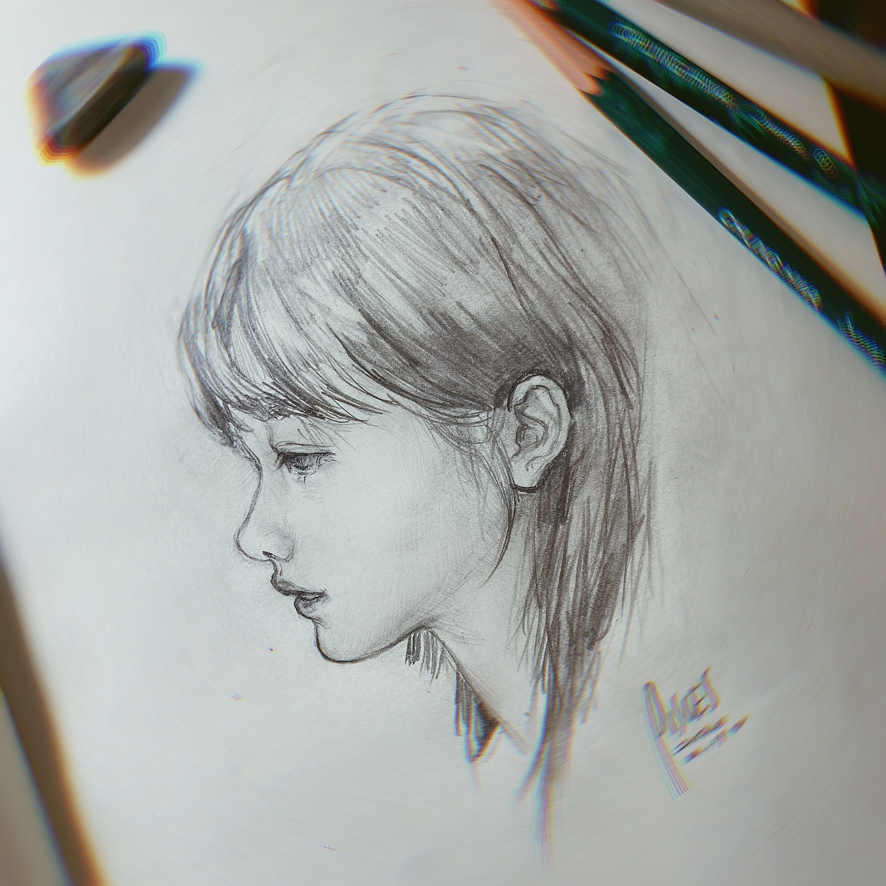 疫情期间家中的速写