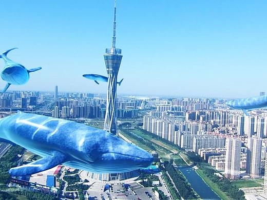 郑州-中原福塔—概念城市抽象城市—游鲸合成测试