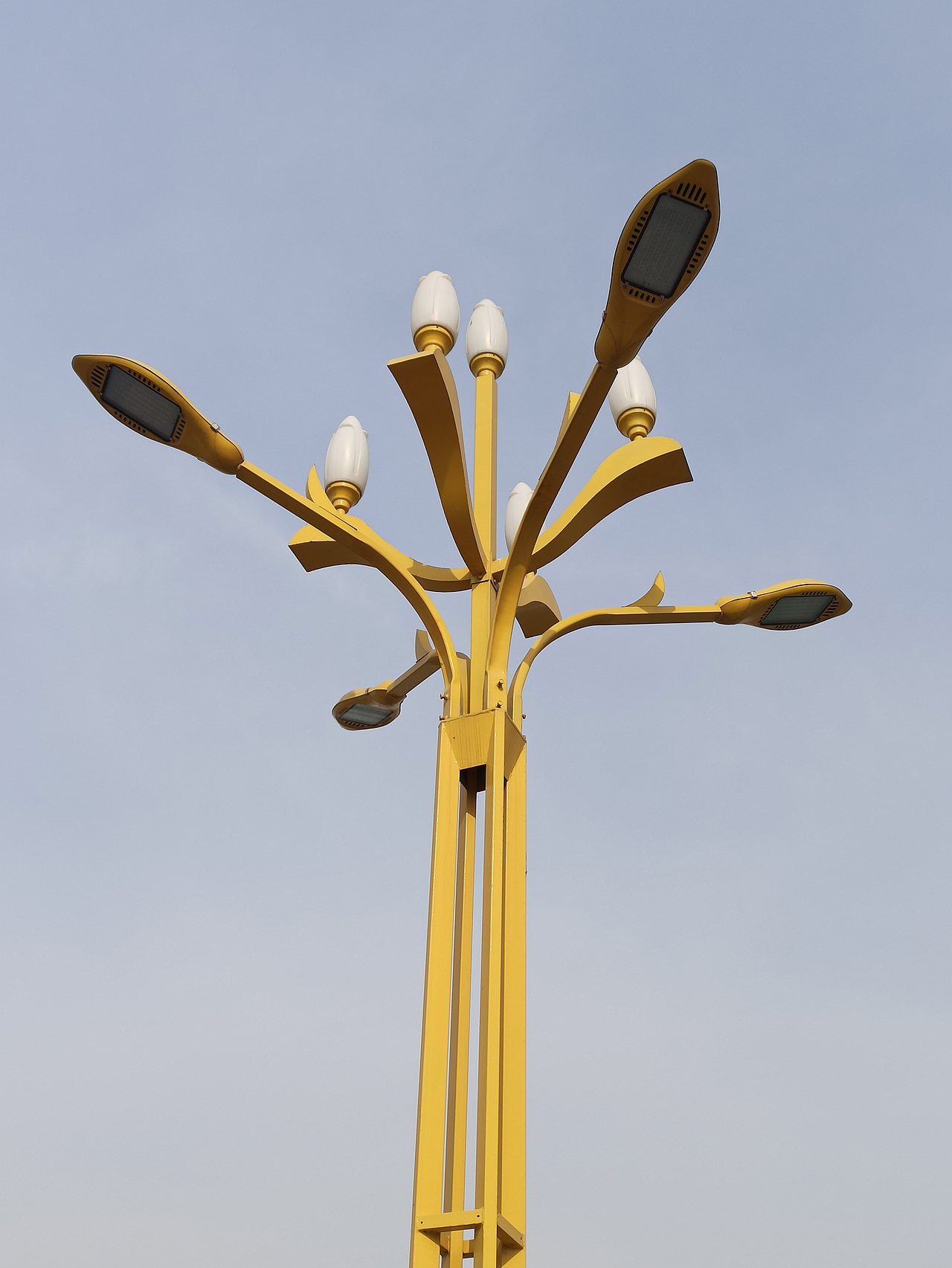 万达商业街文化路灯组合灯景观灯世博光电生产定制厂家|摄影|产品摄影