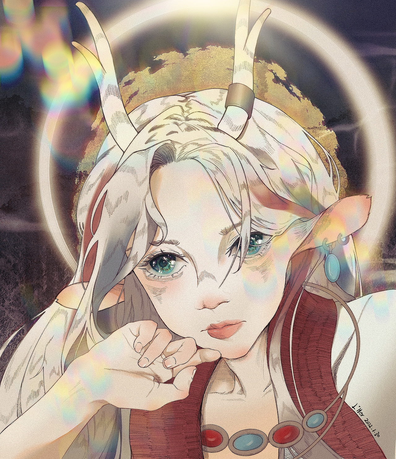 明日方舟 九色鹿