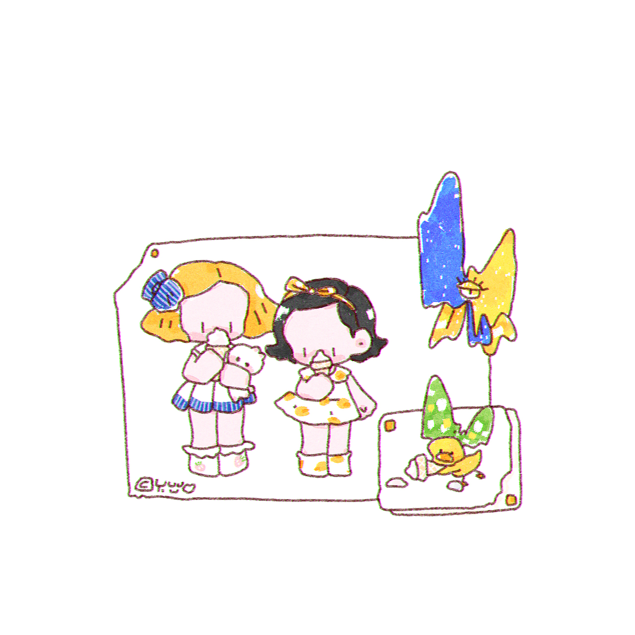 可爱插画 | 照片练习