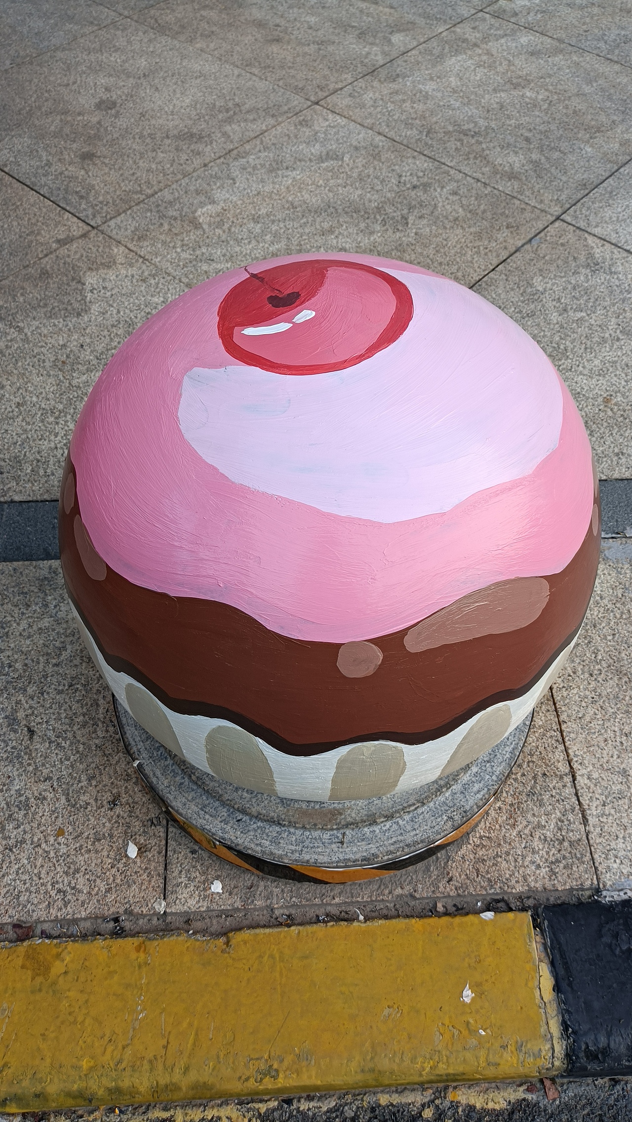 给郑州一个小区画的石墩（图ZMjcxNzU5Nzg0） - 绘画 - 站酷设计师夏日黏黏原创素材 - 站酷ZCOOL