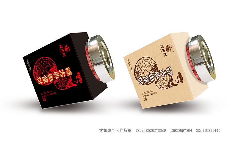 国医古方养生连锁品牌健来福包装设计