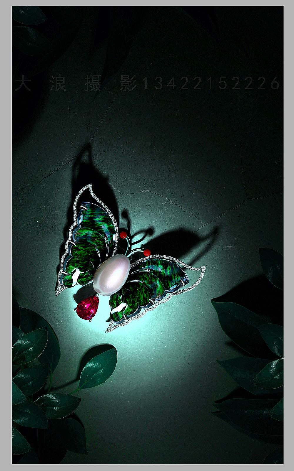 珠宝摄影广告设计珍珠广告摄影