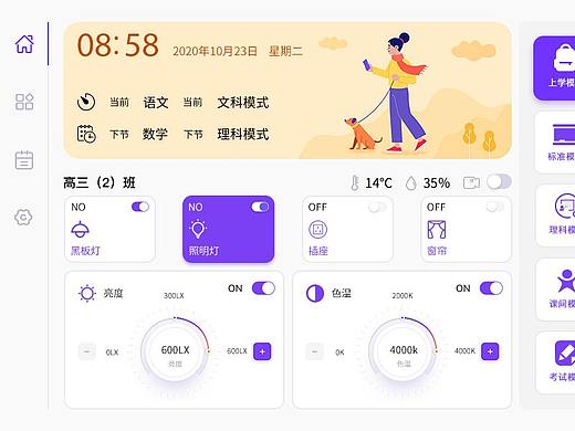面板控制