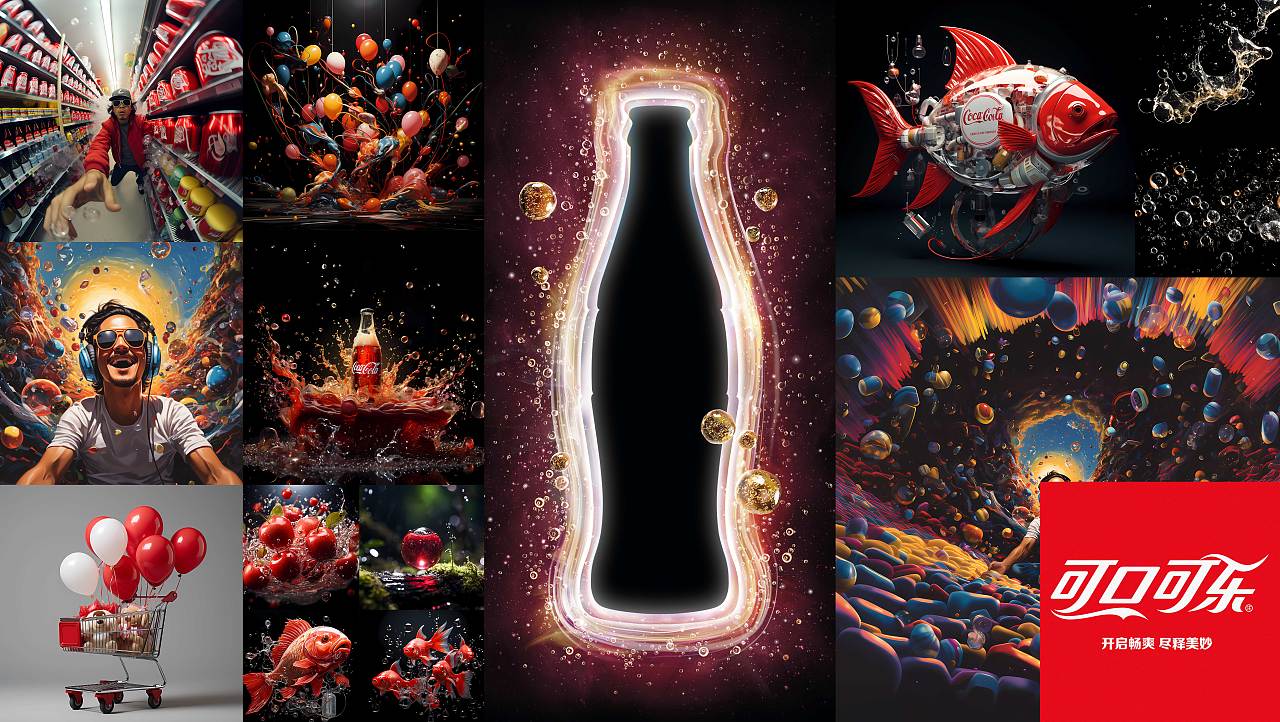 可口可乐站酷共创|超市畅想