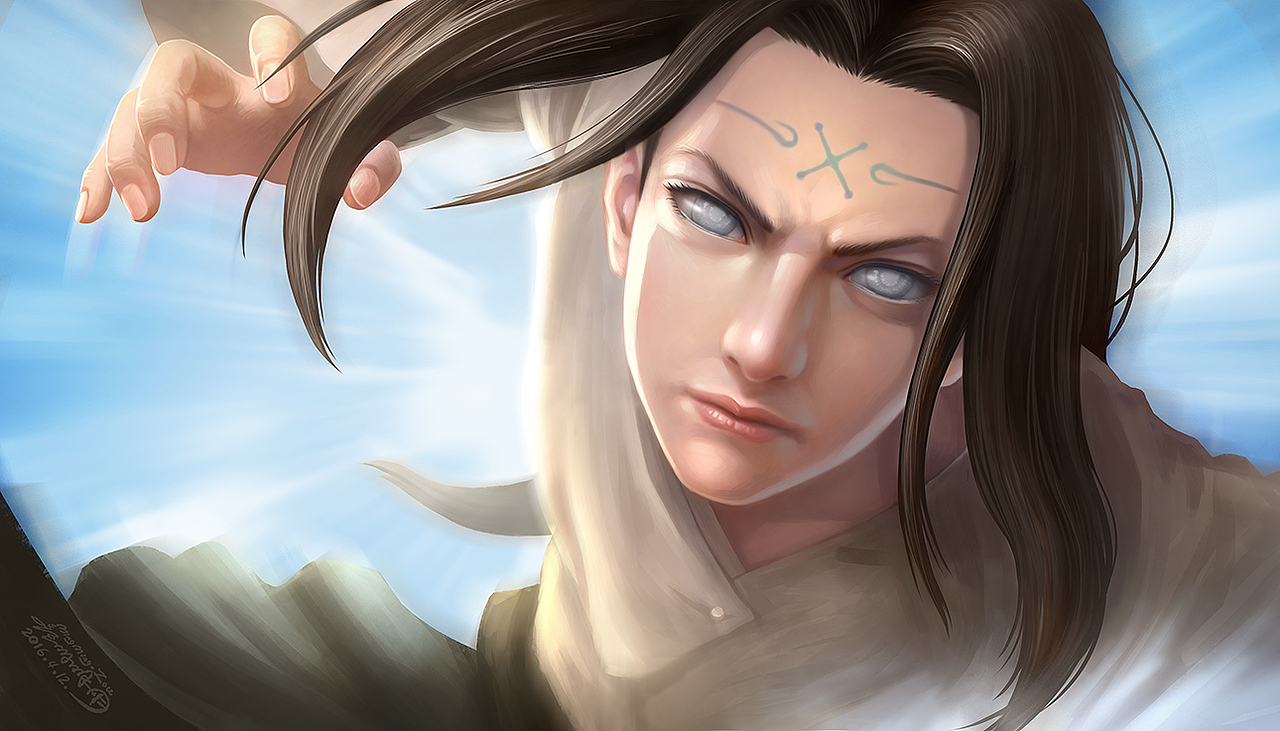 很多年前的写实火影同人作品（图ZMzMxOTExMTY4） - 创作习作 - 站酷设计师野鸟明明邹原创素材 - 站酷ZCOOL