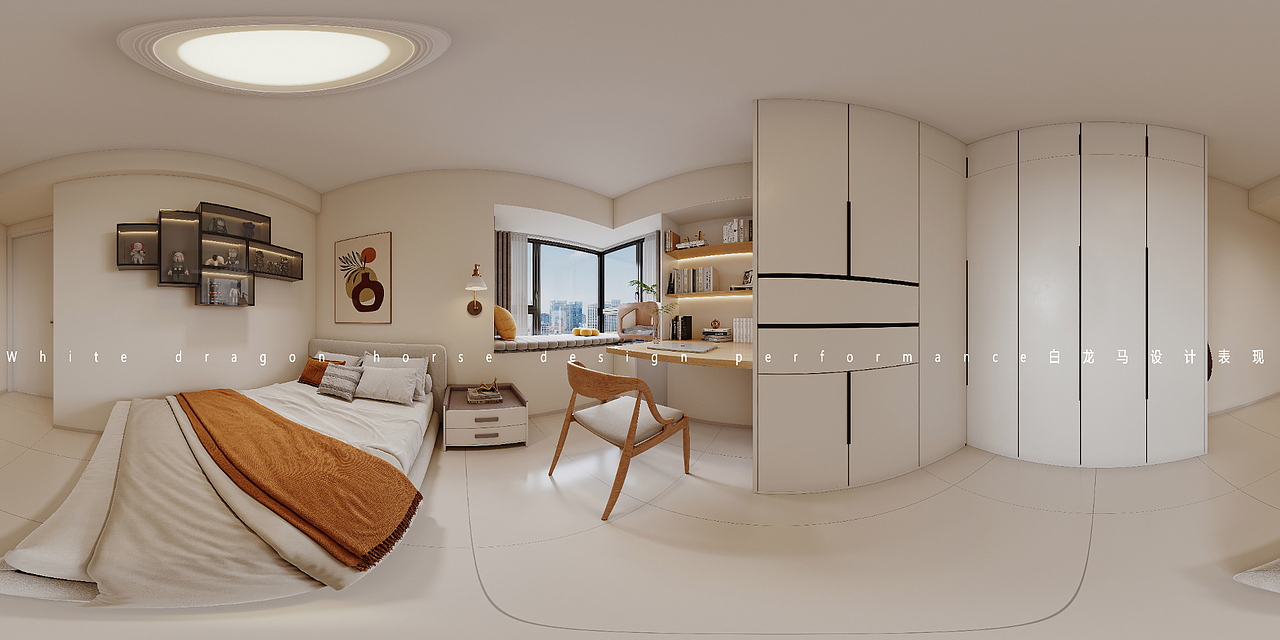 现代简约客餐厅