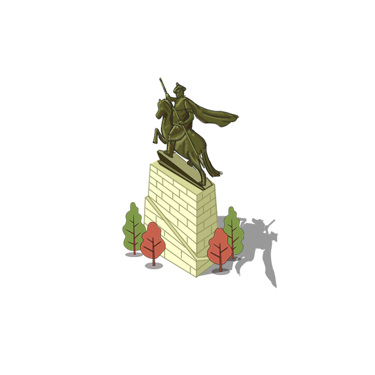 🌆当阳手绘地图,吃喝玩乐一网打尽!