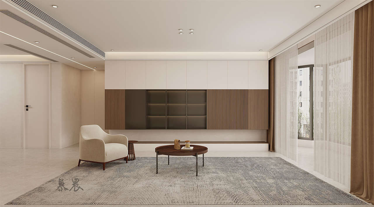 现代原木风的家