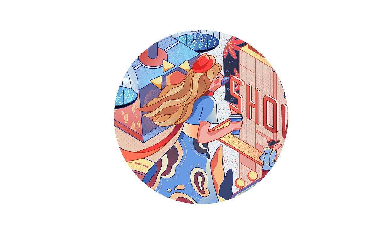 摩登动物城--2.5D插画（图ZMzE5NTY4NTM2） - 商业插画 - 站酷设计师设计阿柠原创素材 - 站酷ZCOOL