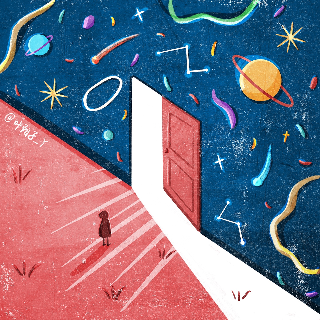 穿越|插画|商业插画|叶阳子_原创作品-站酷zcool