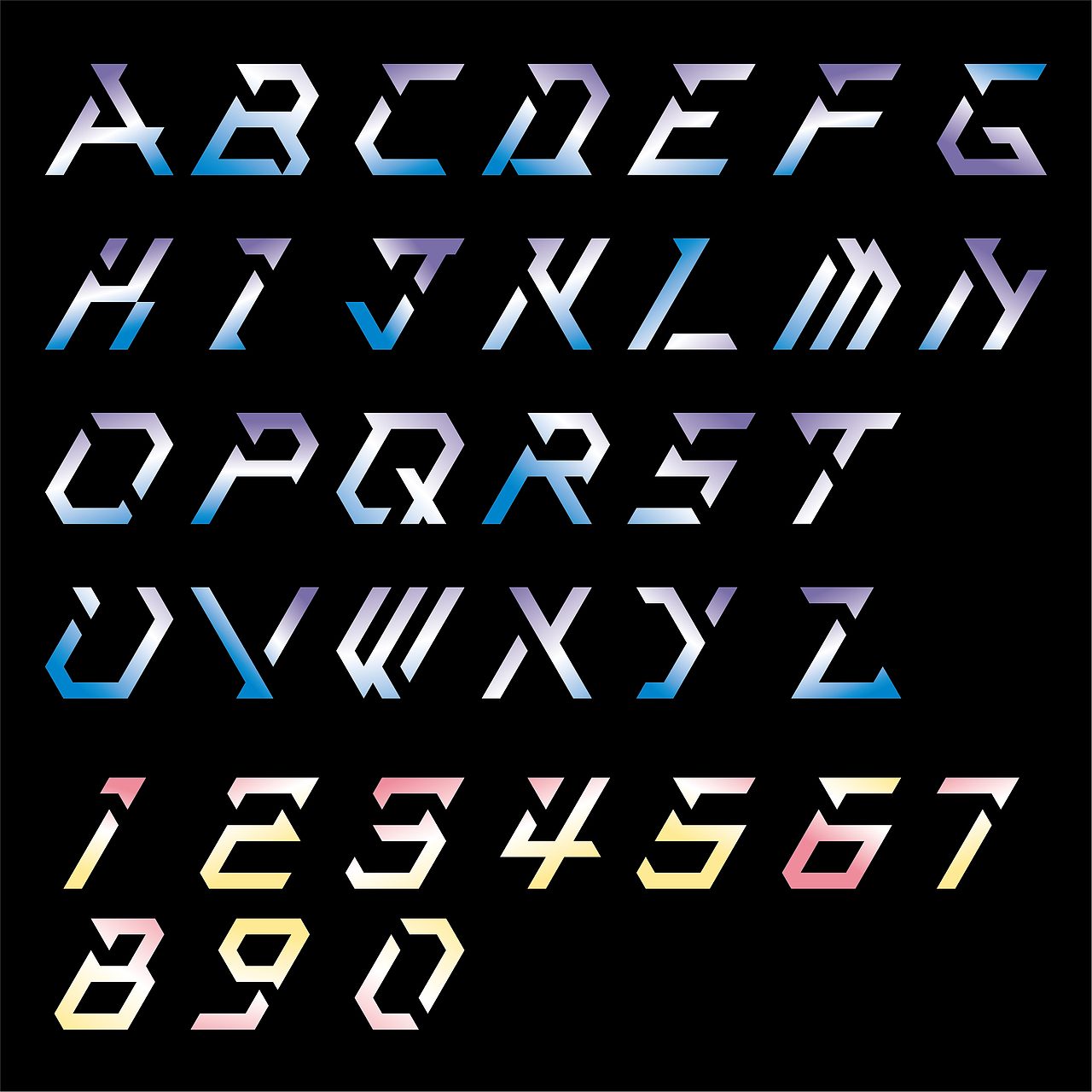 英文字体设计（图ZMjQ4MjI3Mzcy） - 字体/字形 - 站酷设计师脚拿饭原创素材 - 站酷ZCOOL