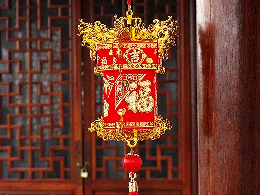 新年灯笼节庆铃铛拍摄