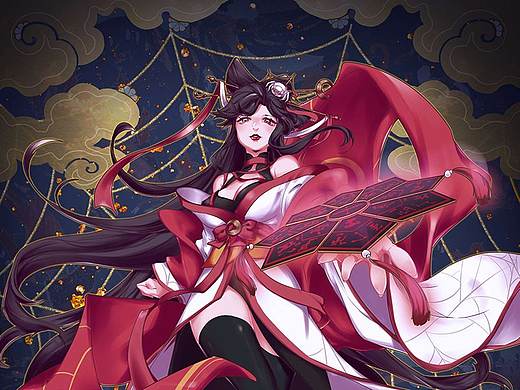 【网易神都夜行录百日庆典】阿织同人