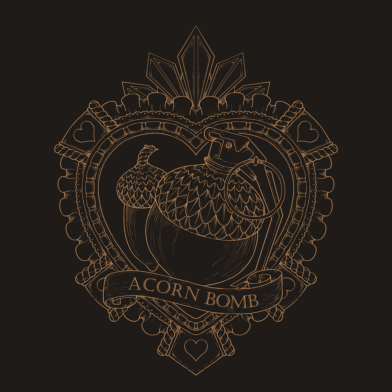 【火药甜心】复古插画/定位循环（图ZMjA3MTY4NDA4） - 商业插画 - 站酷设计师桃伯伯TAOPAIPAI原创素材 - 站酷ZCOOL