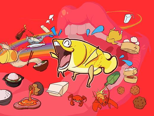 金龙鱼IP八饭精设计（弃稿）