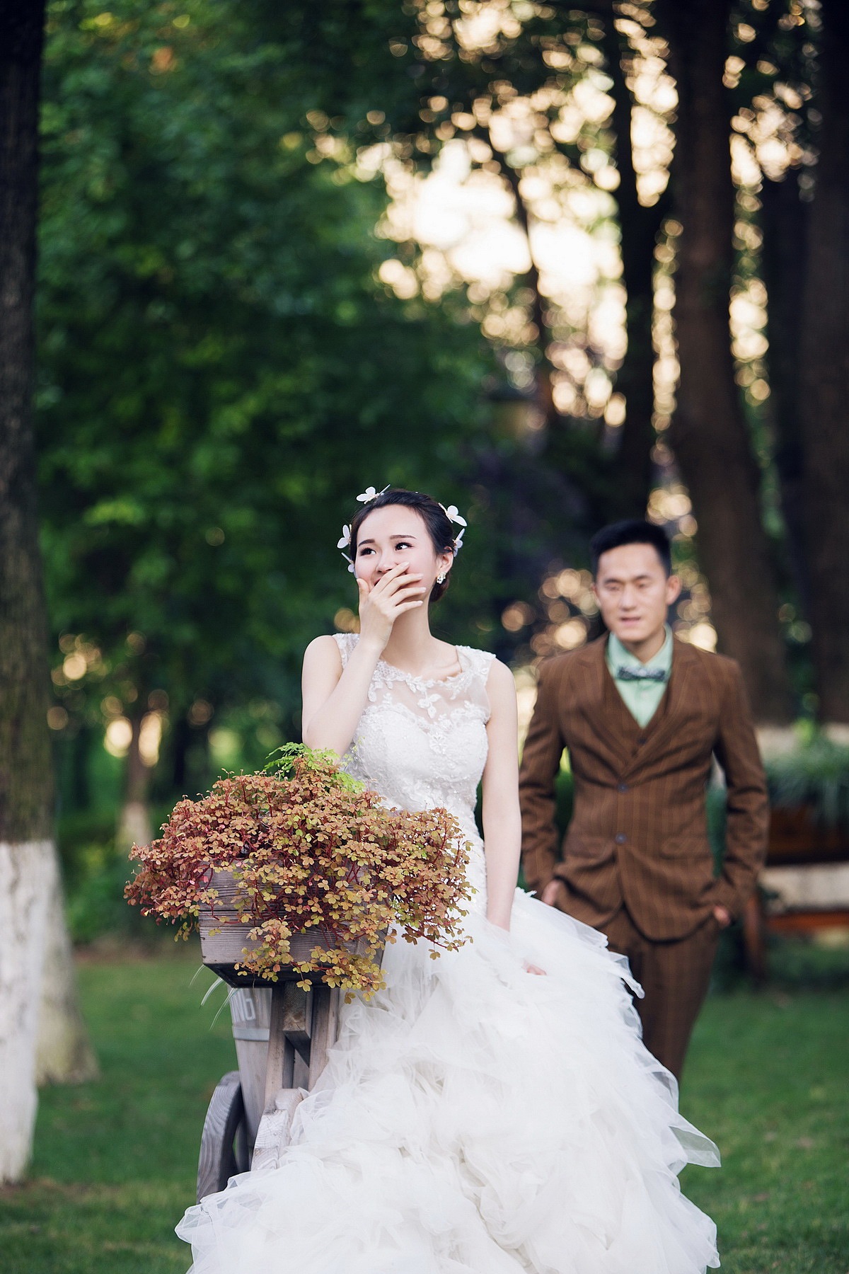 美范摄影婚纱照客片大赏——彭静（外景）（图ZNTE4NzgyMTI=） - 人像摄影 - 站酷设计师美范摄影原创素材 - 站酷ZCOOL