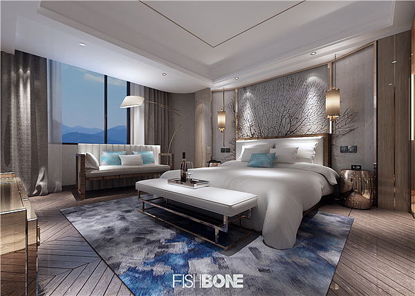 鱼骨设计-普洱华逸精品酒店（图ZNzgxNTA3NDQ=） - 家装设计 - 站酷设计师鱼骨设计事务所原创素材 - 站酷ZCOOL