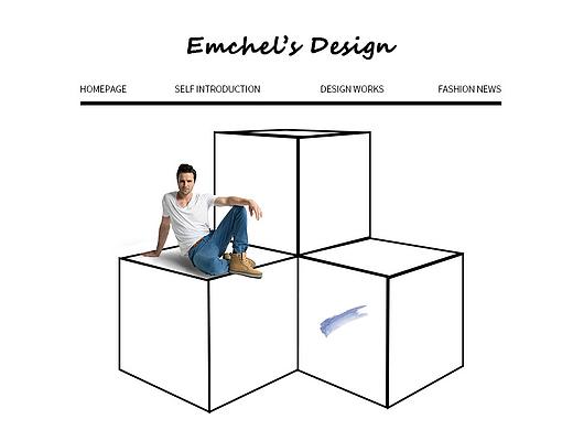 服装设计师的个人网站