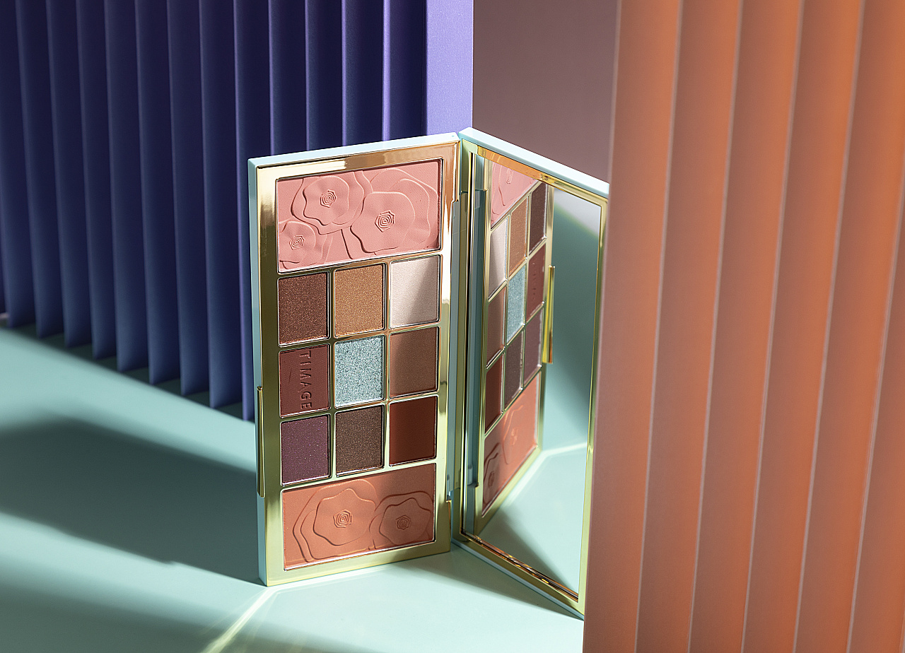 产品拍摄—彩棠眼影 修容