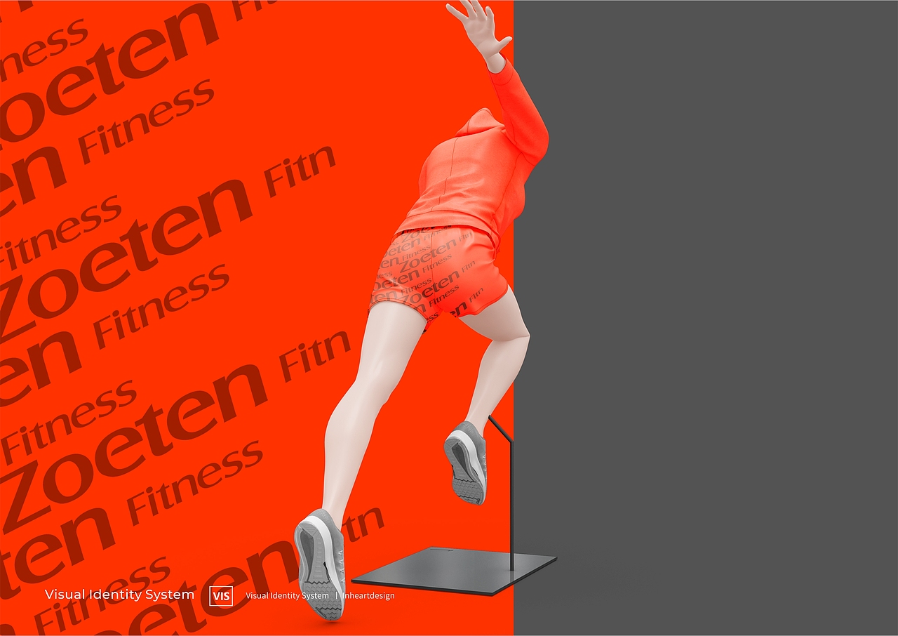 ZOETEN纵腾健身品牌VIS识别系统设计-因心设计