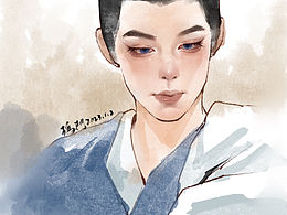 水墨風半厚涂（接稿）