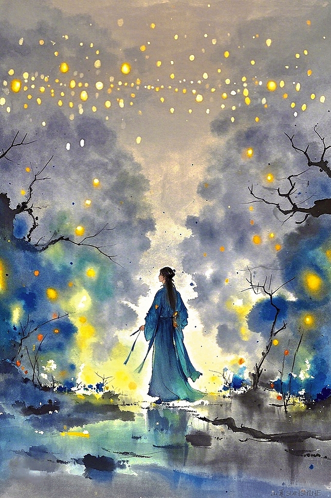 堪图画|灯火阑珊