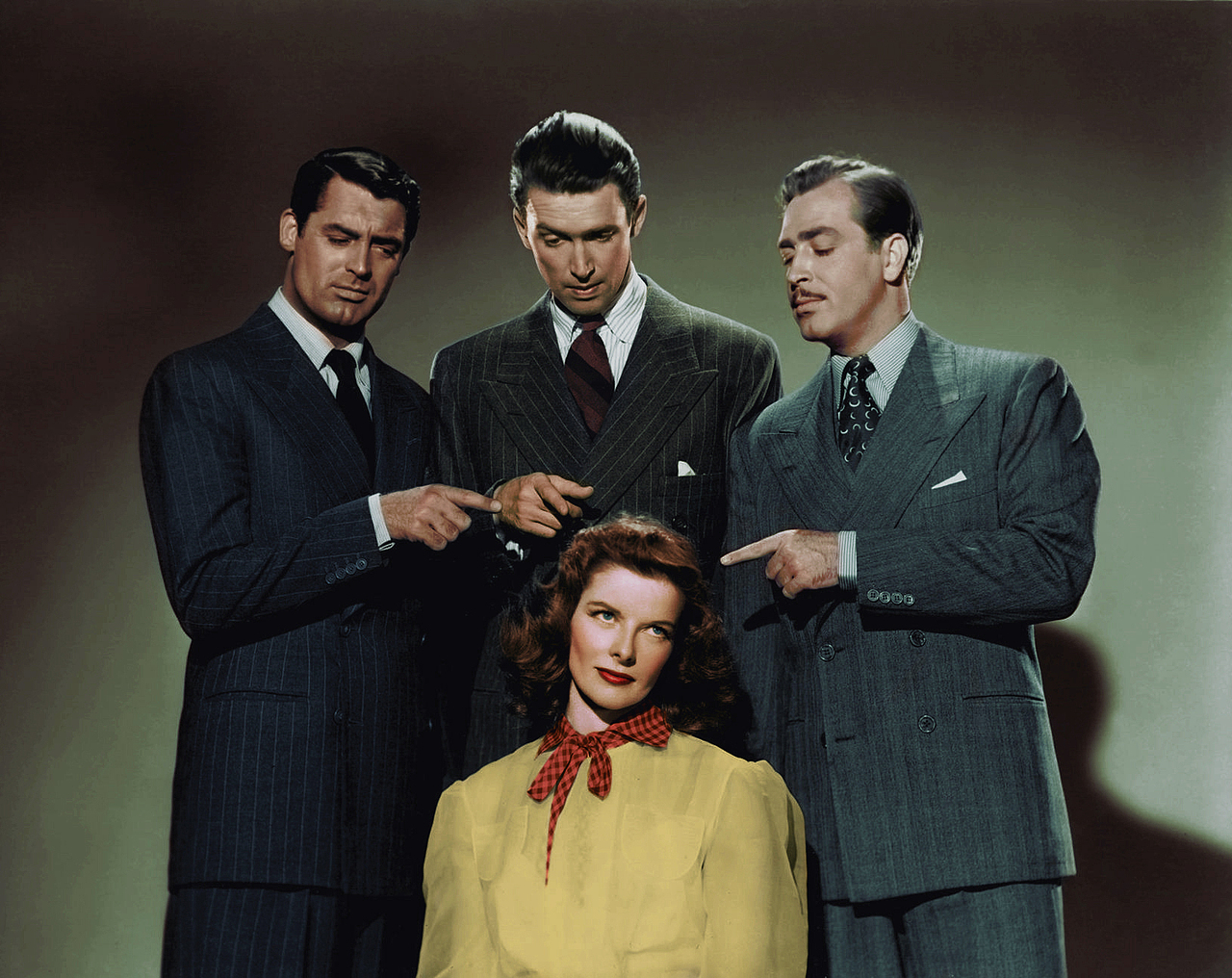 电影费城故事剧照上色