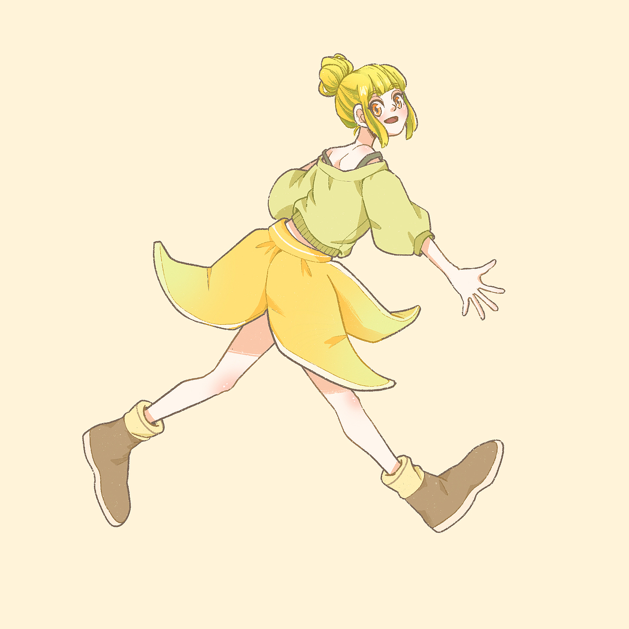 插画练习 | 水果拟人重绘