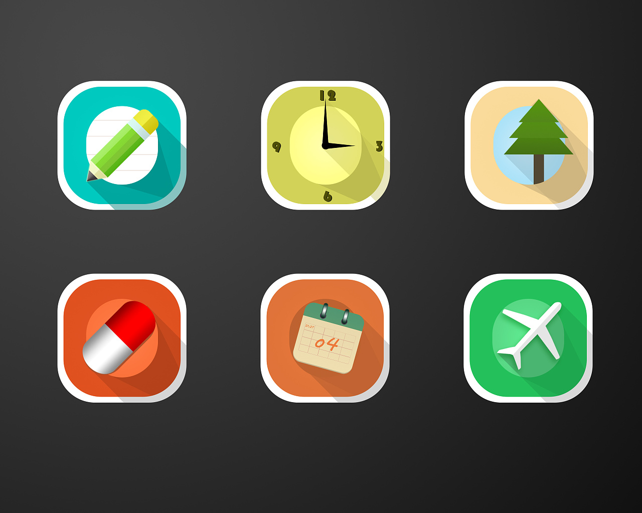 扁平图标 - 原创作品 - 站酷(zcool)