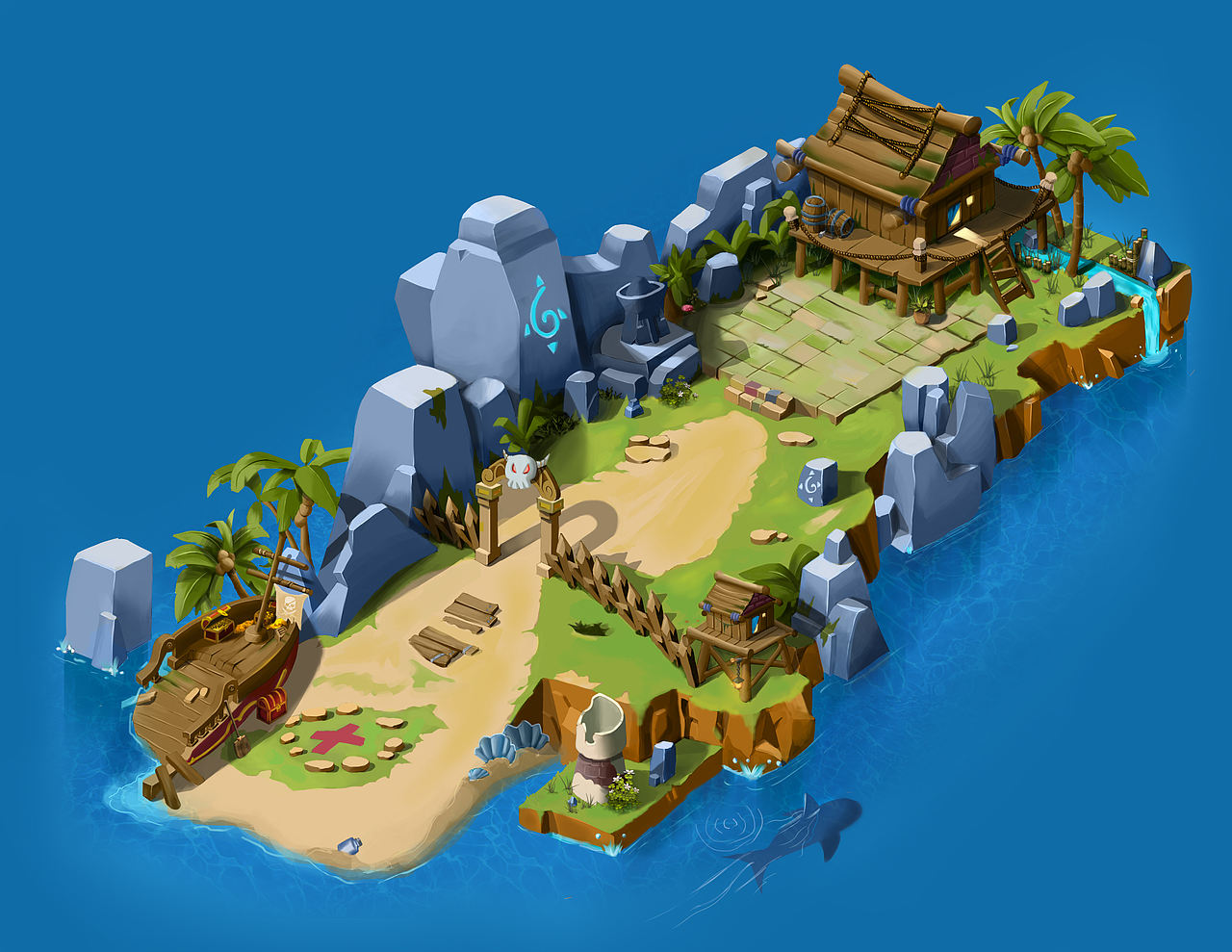 个人作品（图ZMjQ2ODY5MDIw） - 游戏原画 - 站酷设计师珍兽丶原创素材 - 站酷ZCOOL