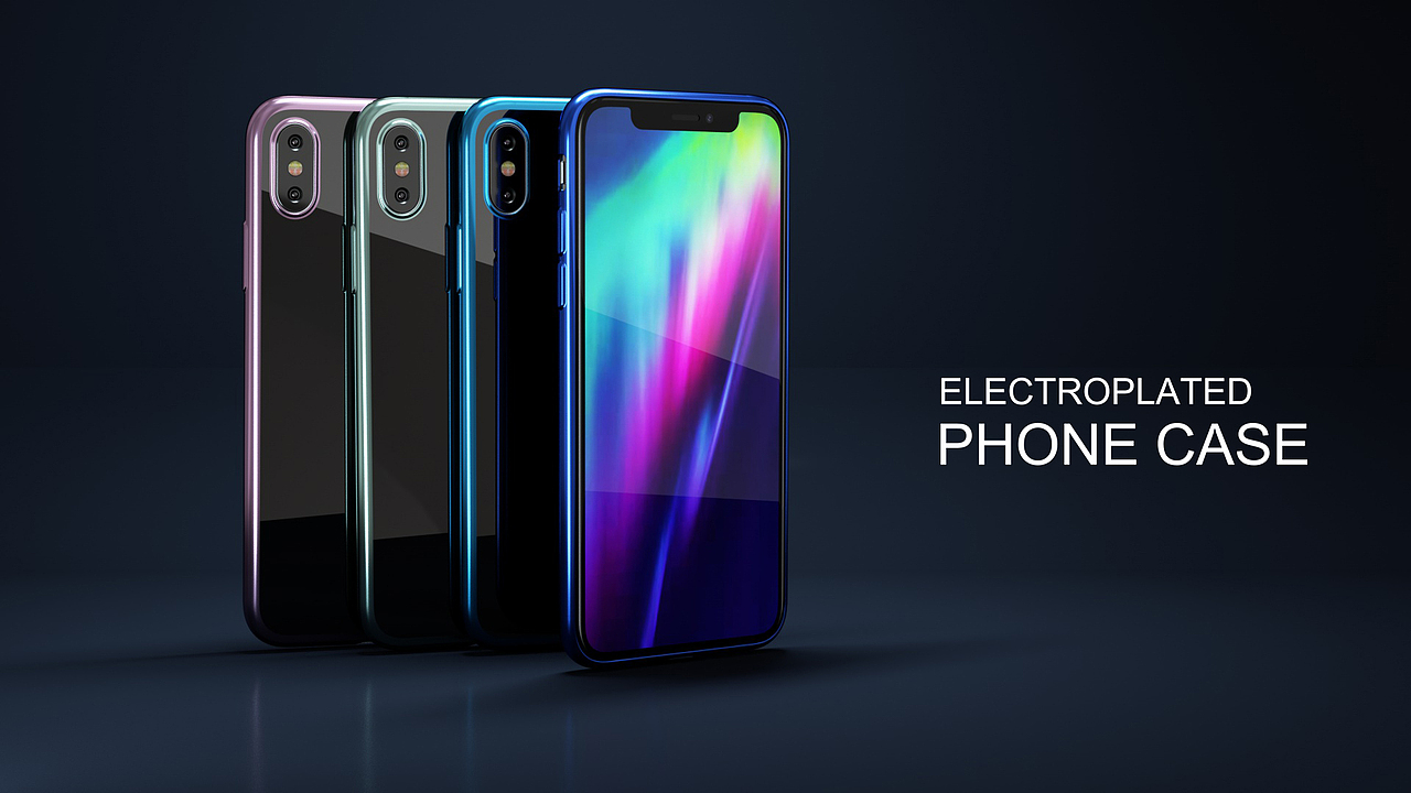 iPhone xs 电镀手机保护壳（图ZMjE0NjI4OTA4） - 生活用品 - 站酷设计师掌心里的鱼原创素材 - 站酷ZCOOL